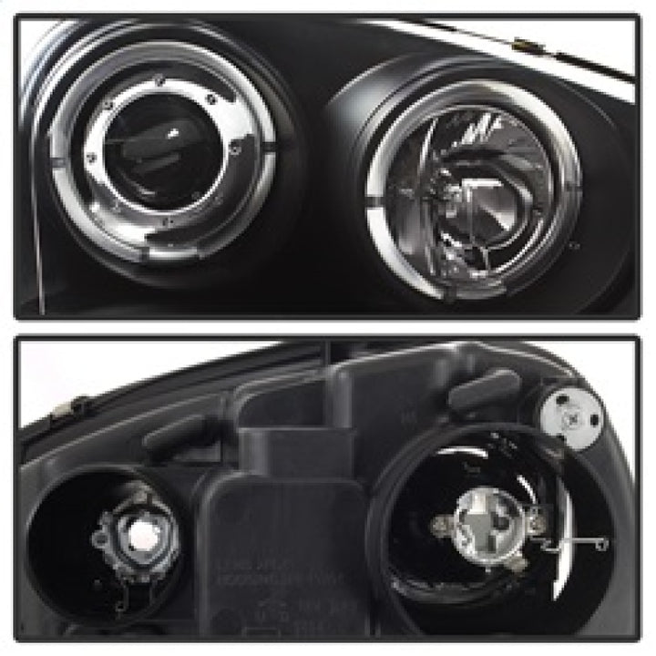 Spyder Volkswagen GTI 06-09/Jetta 06-09 Halogen Model Only - LED Halo DRL Black PRO-YD-VG06-HL-BK - Bull Strap