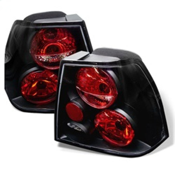 Spyder Volkswagen Jetta 99-04 Euro Style Tail Lights Black ALT-YD-VJ99-BK - Bull Strap