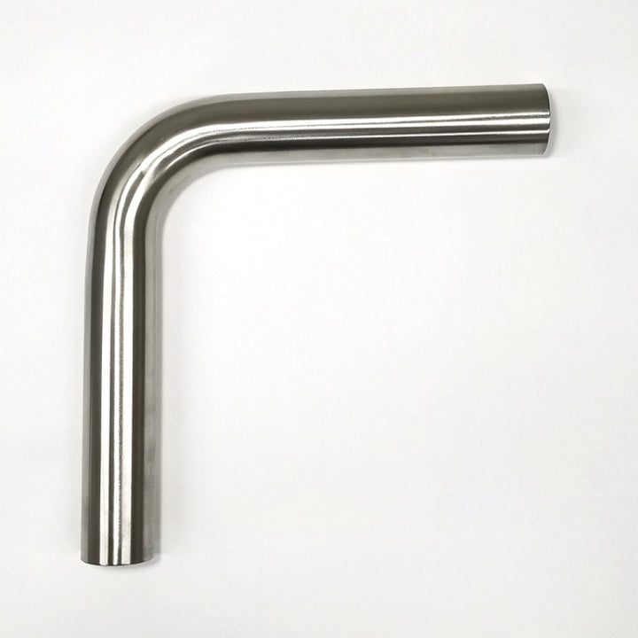 Stainless Bros 1.75in Diameter 1.5D / 2.62.0in CLR 90 Degree Bend 6.5in leg/6.5in leg Mandrel Bend - Bull Strap