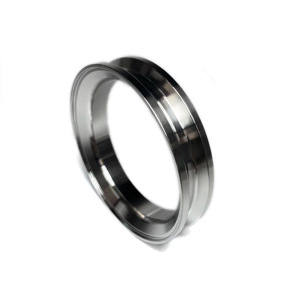 Stainless Bros Precision Turbo 3.625in SS304 Turbine Discharge Flange 3.5in outlet - Bull Strap