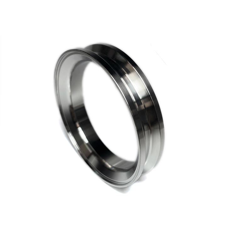 Stainless Bros Precision Turbo 3.625in SS304 Turbine Discharge Flange 3.5in outlet - Bull Strap