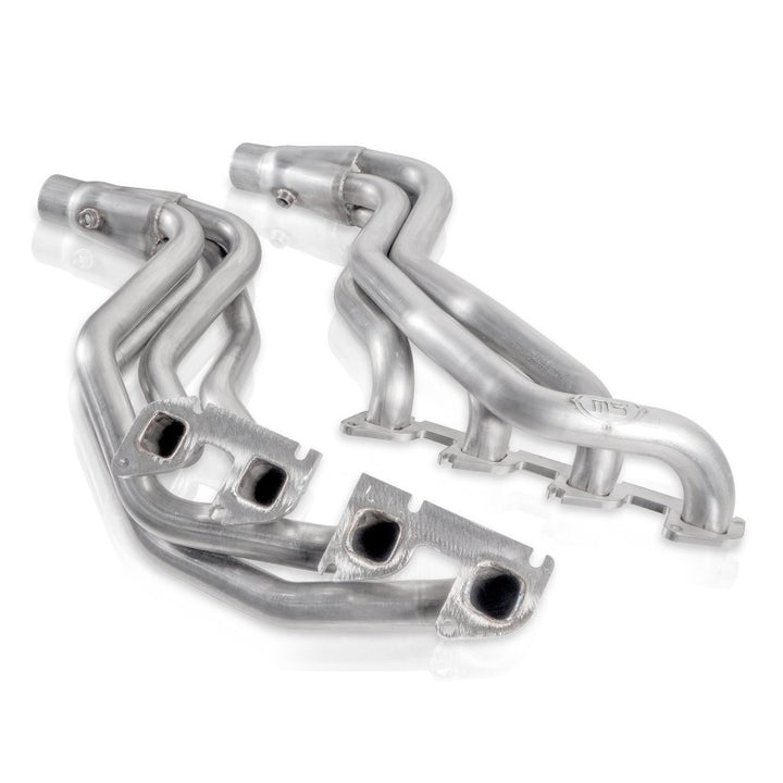 Stainless Works 11-18 Ford F-250/F-350 6.2L Headers 1-7/8in Primaries 3in Collectors High Flow Cats - Bull Strap