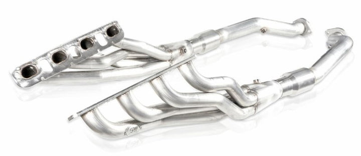 Stainless Works 18-19 Dodge Durango 6.4L 1-7/8in Primaries Headers w/ High-Flow Cats - Bull Strap