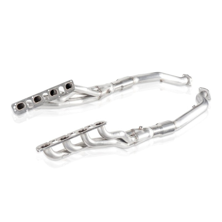 Stainless Works 2018 Jeep TrackHawk 6.2L Headers 1-7/8in Primaries High-Flow Cats 3in Leads - Bull Strap