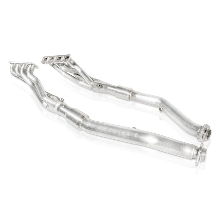 Stainless Works 2018 Jeep TrackHawk 6.2L Headers 1-7/8in Primaries High-Flow Cats 3in Leads - Bull Strap