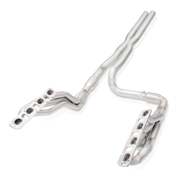 Stainless Works 2019+ Ram Headers 1-7/8in Primaries With High Flow Cats - Bull Strap