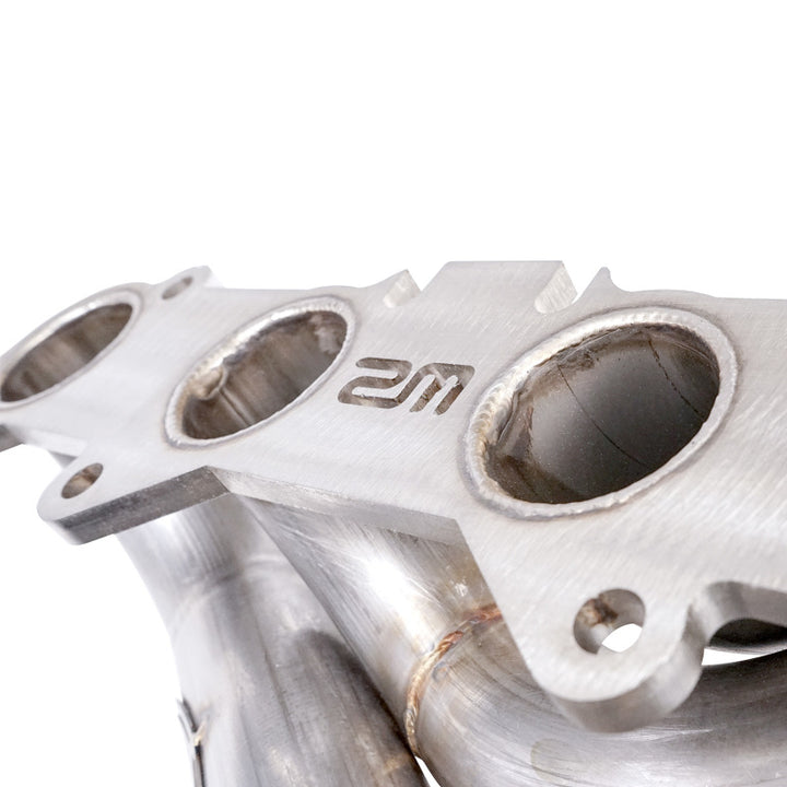Stainless Works 2020 Ford GT500 2 in Exhaust Headers With High-Flow Cats - Bull Strap
