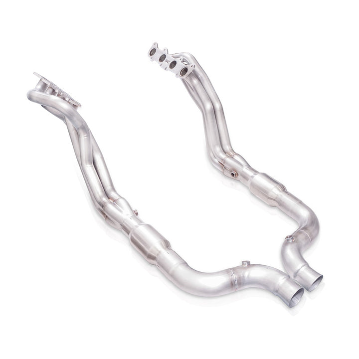 Stainless Works 2020 Ford GT500 2 in Exhaust Headers With High-Flow Cats - Bull Strap