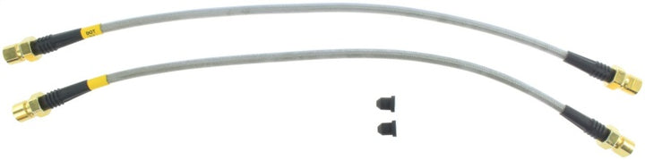 StopTech 02-17 Mercedes Benz G500/G55 AMG/G550 Stainless Steel Brake Line Kit - Front - Bull Strap