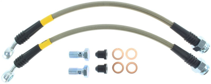 StopTech 03-09 Hummer H2 Rear Brake Lines - Bull Strap