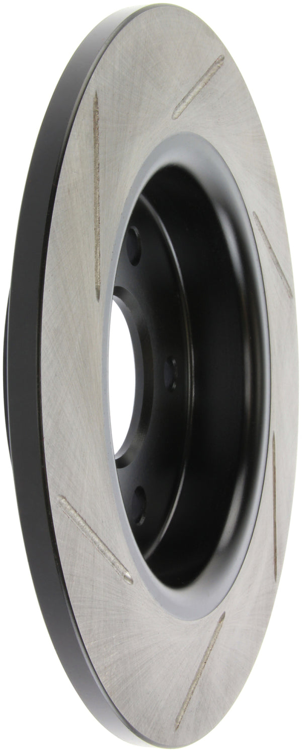 StopTech 13 Ford Focus ST Slotted Left Rear Rotor - Bull Strap
