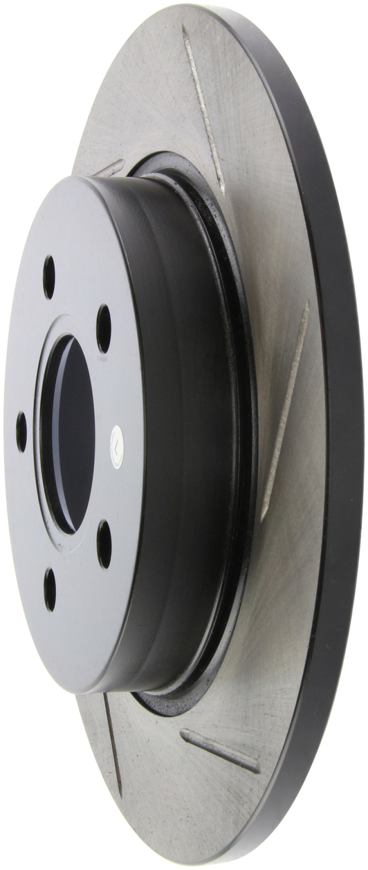StopTech 13 Ford Focus ST Slotted Left Rear Rotor - Bull Strap