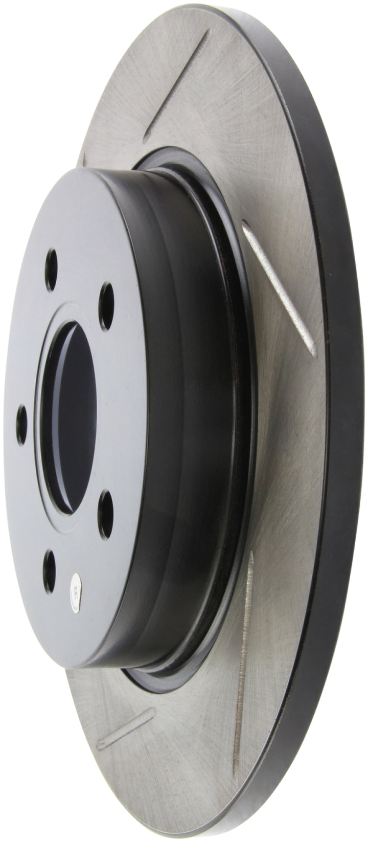 StopTech 13 Ford Focus ST Slotted Right Rear Rotor - Bull Strap