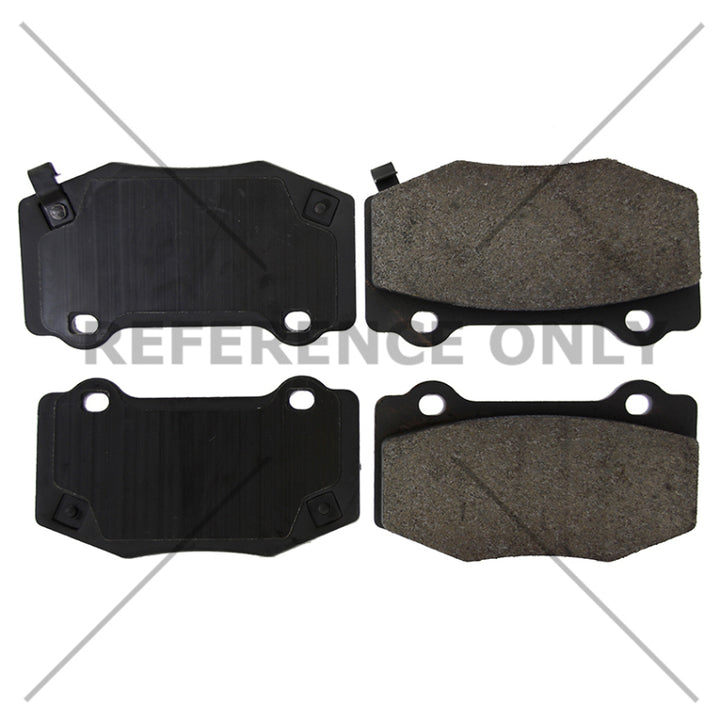 StopTech 14-18 Chevy Corvette Sport Performance Rear Brake Pads - Bull Strap