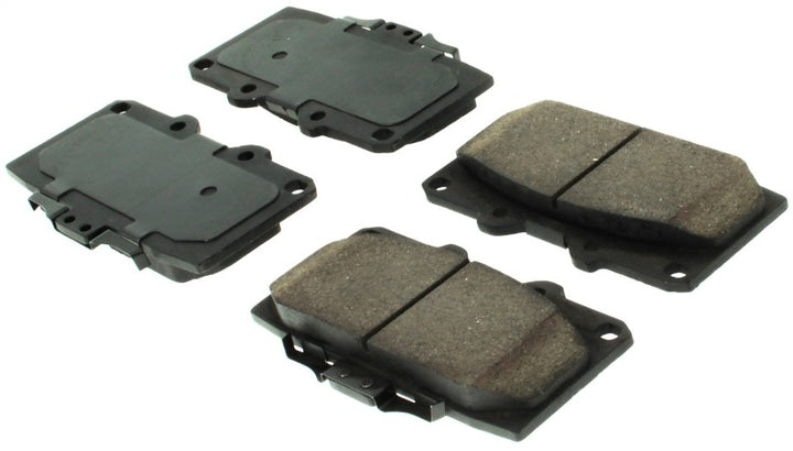 StopTech 89-96 Nissan 300ZX Sport Performance Front Brake Pads - Bull Strap