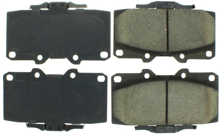 StopTech 89-96 Nissan 300ZX Sport Performance Front Brake Pads - Bull Strap