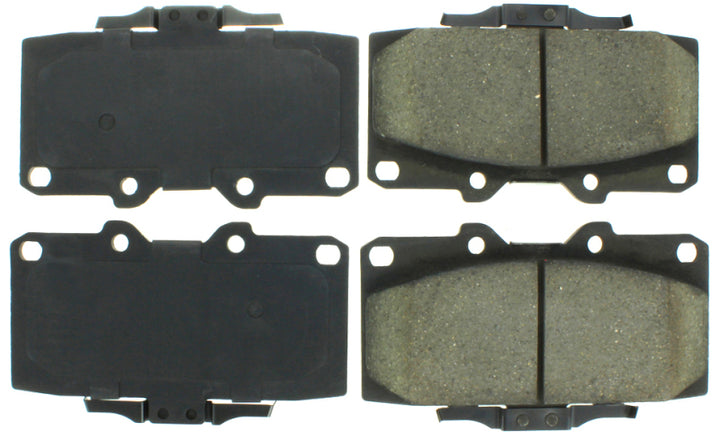 StopTech 89-96 Nissan 300ZX Sport Performance Front Brake Pads - Bull Strap