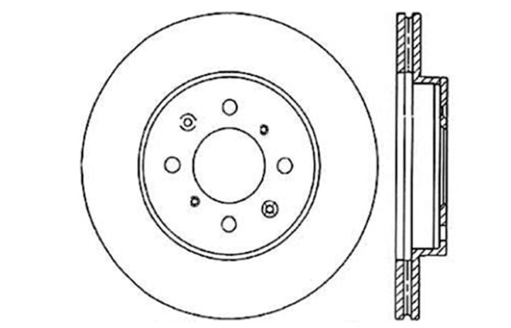 StopTech 90-01 Acura Integra (exc. Type R) / 01-05 Honda Civic / 07+ Honda Fit / 93-97 Del Sol VTEC - Bull Strap