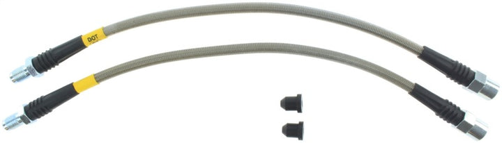 StopTech BMW M5/M6/525/530/545I/550I/745i/750i/750iL/760i/760iLi SS Rear Brake Line Kit - Bull Strap