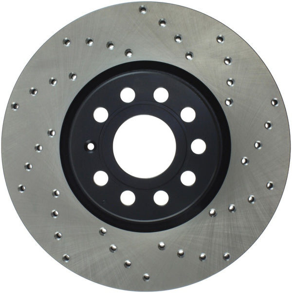 StopTech Drilled Sport Brake Rotor - Bull Strap