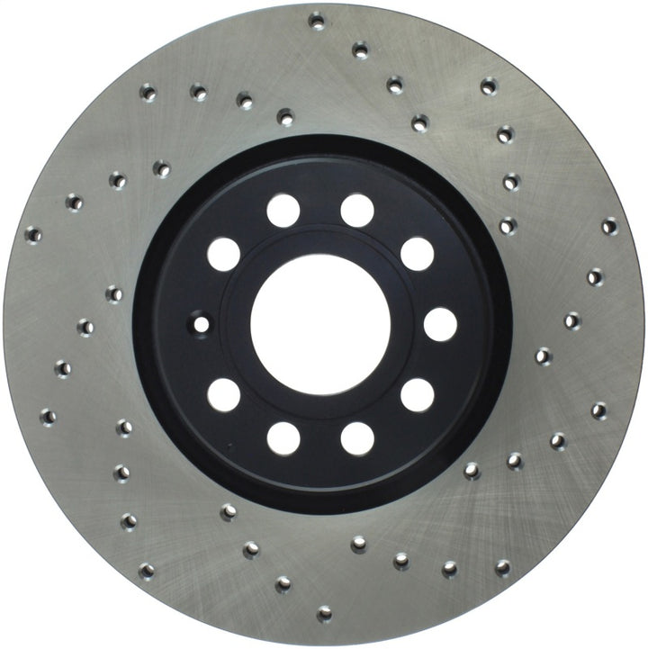 StopTech Drilled Sport Brake Rotor - Bull Strap