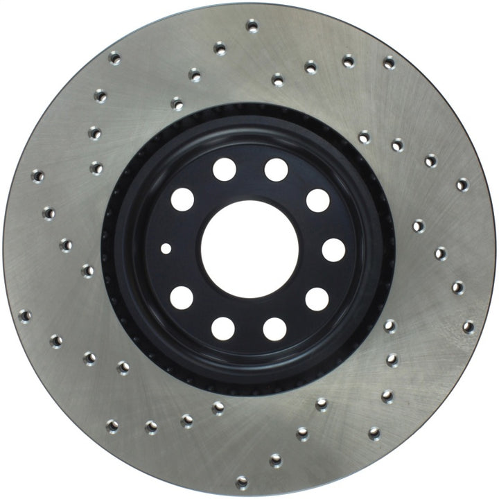 StopTech Drilled Sport Brake Rotor - Bull Strap
