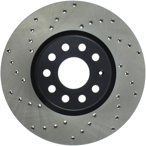 StopTech Drilled Sport Brake Rotor - Bull Strap