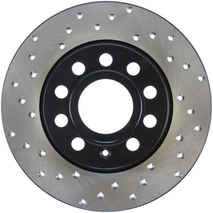 StopTech Drilled Sport Brake Rotor - Bull Strap