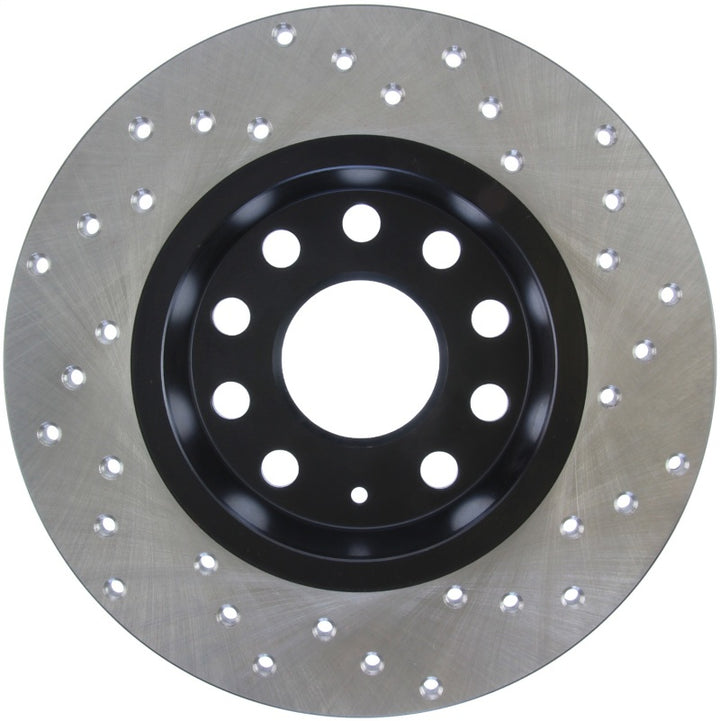 StopTech Drilled Sport Brake Rotor - Bull Strap