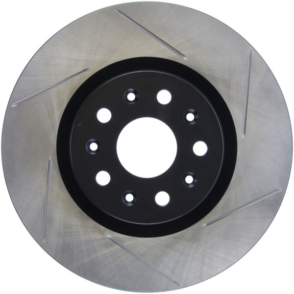 StopTech Driver Side Sport Slotted Rotor - Bull Strap