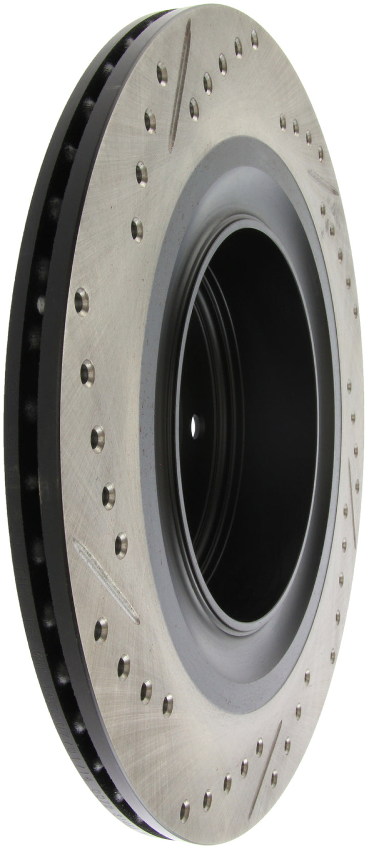 StopTech Infiniti G37 / Nissan 370Z SportStop Slotted & Drilled Rear Left Rotor - Bull Strap