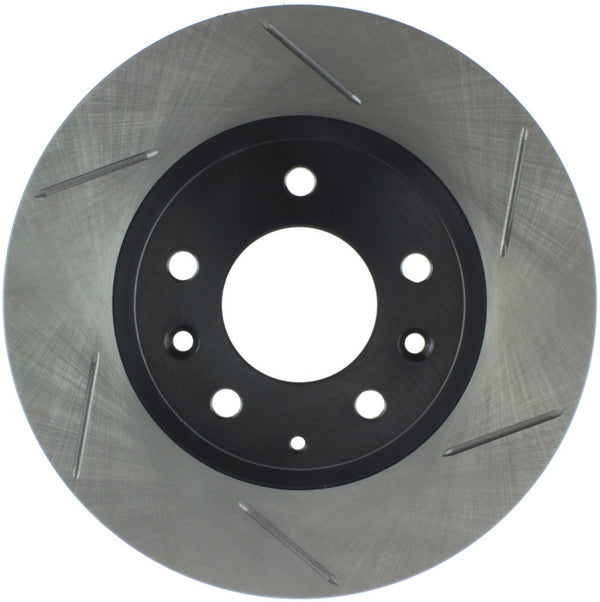 StopTech Mazda Miata NC Slotted Left Front Sport Brake Rotor - Bull Strap