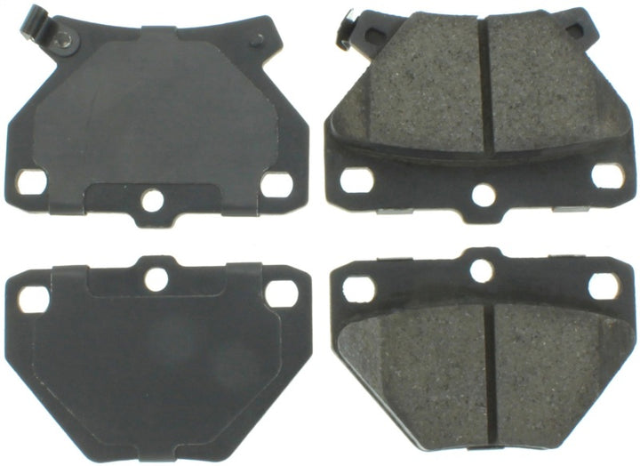 StopTech Performance 00-05 Celica GT-S Rear Brake Pads - Bull Strap