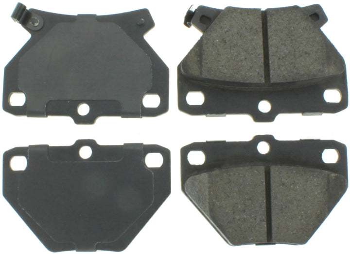 StopTech Performance 00-05 Celica GT-S Rear Brake Pads - Bull Strap