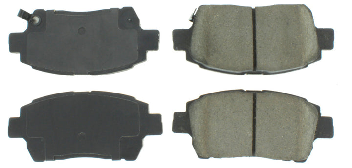 StopTech Performance 00-05 Spyder MR2 / 00 Celica GT / 04-07 xA/xB Front Brake Pads - Bull Strap