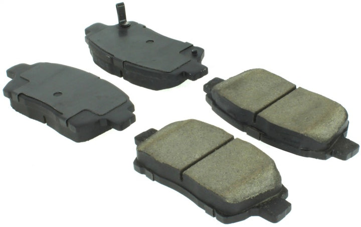 StopTech Performance 00-05 Spyder MR2 / 00 Celica GT / 04-07 xA/xB Front Brake Pads - Bull Strap