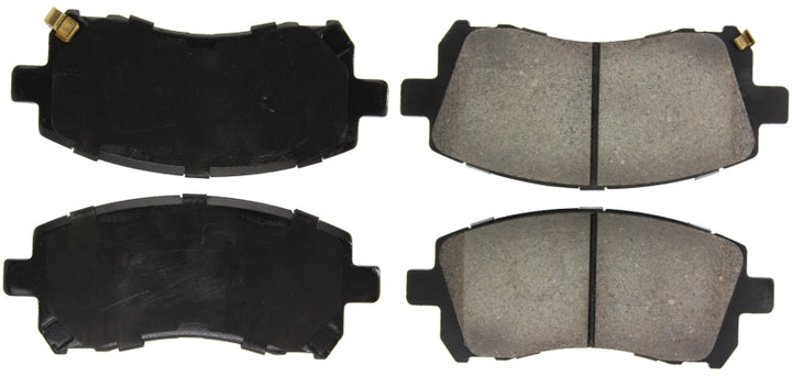 StopTech Performance 02-03 WRX Front Brake Pads - Bull Strap