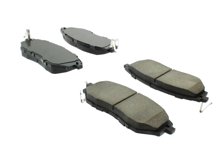 StopTech Performance 05-08 Legacy 2.5 GT Front Brake Pads - Bull Strap