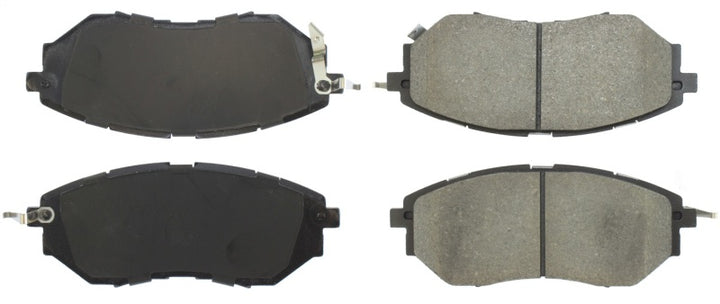 StopTech Performance 05-08 Legacy 2.5 GT Front Brake Pads - Bull Strap