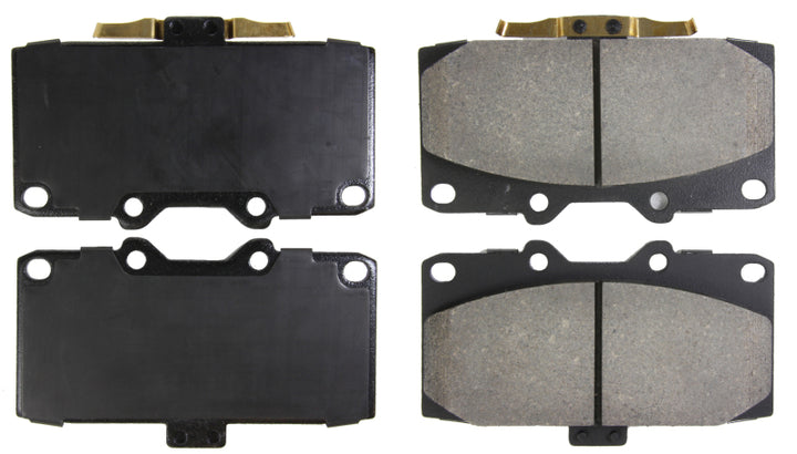 StopTech Performance 06-07 Subaru Impreza WRX/WRX STi Front Brake Pads - Bull Strap