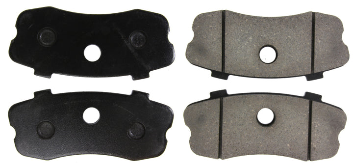 StopTech Performance 06-09 Chevy Corvette Z06 Rear Brake Pads - Bull Strap