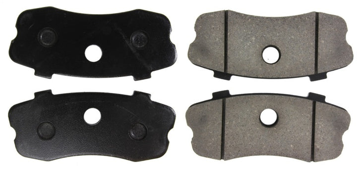 StopTech Performance 06-09 Chevy Corvette Z06 Rear Brake Pads - Bull Strap