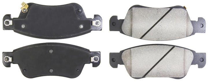 StopTech Performance 07-08 Infiniti G35 2WD Sedan / 08 Infiniti G37 Coupe Front Brake Pads - Bull Strap