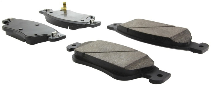 StopTech Performance 07-08 Infiniti G35 2WD Sedan / 08 Infiniti G37 Coupe Front Brake Pads - Bull Strap