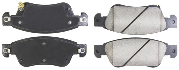 StopTech Performance 07-08 Infiniti G35 2WD Sedan / 08 Infiniti G37 Coupe Front Brake Pads - Bull Strap