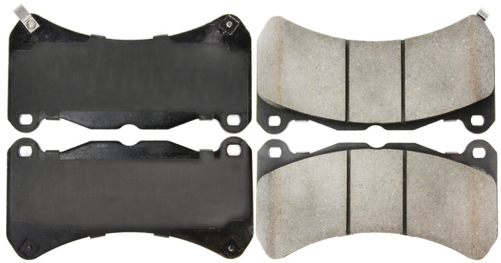 StopTech Performance 08-09 Lexus IS F Front Brake Pads - Bull Strap