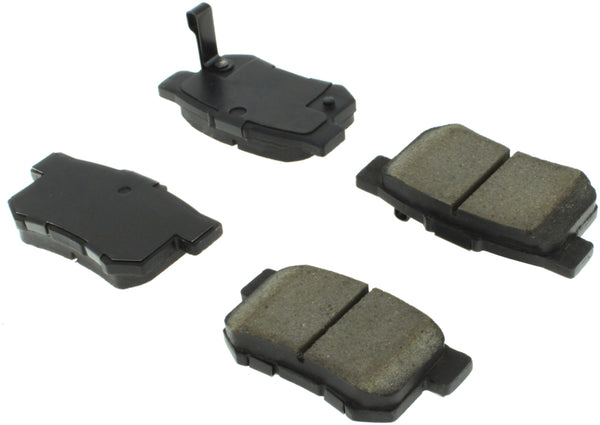 StopTech Performance 08-10 Honda Accord EX/EX-L Coupe / 08-10 LX/LX-P/LX+ Sedan Rear Brake Pads - Bull Strap