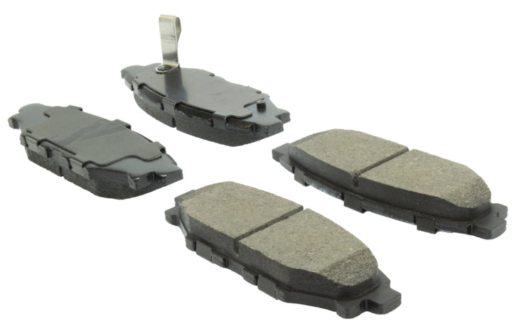 StopTech Performance 08-10 WRX Rear Brake Pads - Bull Strap