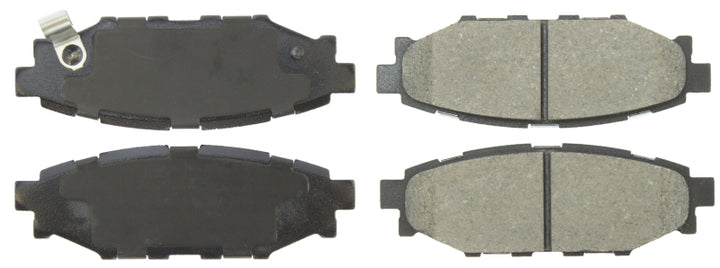 StopTech Performance 08-10 WRX Rear Brake Pads - Bull Strap