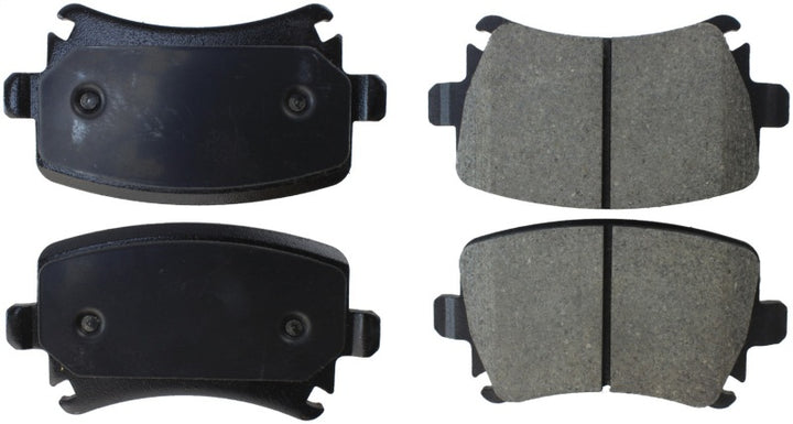 StopTech Performance 08-13 Audi S3 Rear Brake Pads - Bull Strap